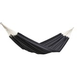 Amazonas Barbados Black, Hamac Noir, Hamac suspendu, 200 kg, 2 personne(s), Coton, Polyester, Noir, 3400 mm