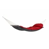 Amazonas Fat Hammock Red, Hamac Rouge/gris, Hamac suspendu, 200 kg, 2 personne(s), Polyester, Polypropylène (PP), Gris, Rouge, 3650 mm