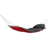 Amazonas Fat Hammock Red, Hamac Rouge/gris, Hamac suspendu, 200 kg, 2 personne(s), Polyester, Polypropylène (PP), Gris, Rouge, 3650 mm