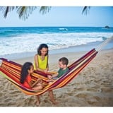 Amazonas Lambada Tropical, Hamac Rouge/Jaune, Hamac suspendu, 150 kg, 1 personne(s), Coton, Polyester, Multicolore, 3200 mm