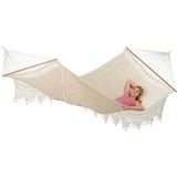 Amazonas Palacio, Hamac Blanc, Hamac suspendu, 200 kg, 3 personne(s), Coton, Blanc, 3600 mm