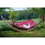 Amazonas StarSet Candy, Hamac rose fuchsia/lilas, Hamac avec cadre, 120 kg, 1 personne(s), Coton, Polyester, Multicolore, Bois