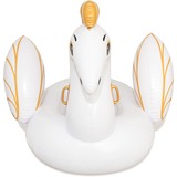 Bestway Rider Luxe Pegasus Ride-On Jumbo, Animal de piscine Blanc/Or