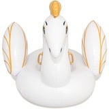 Bestway Rider Luxe Pegasus Ride-On Jumbo, Animal de piscine Blanc/Or