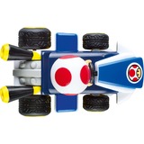 Carrera Nintendo Mario Kart - Mini - Toad, Voiture télécommandée Blanc/Bleu, 2,4 GHz