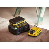 Stanley Kit de démarrage FATMAX V20 18V, Chargeur Jaune/Noir, Chargeur (2A) et 2 batteries (2.0Ah) inclus