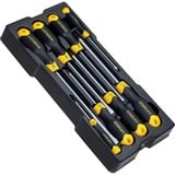 Stanley Transmodule tournevis Cushiongrip Noir/Jaune, 8 pièces