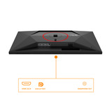 AOC 27G4ZR 27" Moniteur gaming Noir/rouge, 1x DisplayPort, 2x HDMI, 260 Hz, (OC)