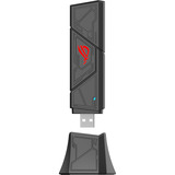 ASUS ROG USB-BE92, Adaptateur WLAN Noir/Rouge
