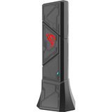 ASUS ROG USB-BE92, Adaptateur WLAN Noir/Rouge