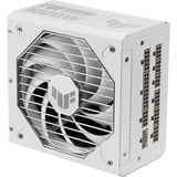 ASUS TUF Gaming Gold White Edition alimentation  modulaire 1000 watt Blanc, 1x 12V-2x6, 4x PCIe, 1000 W, 100 - 240 V, Actif, 130 W, 1000 W, 130 W