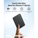 Anker Nano Mag Power Bank 15W powerbank Noir, 5.000 mAh, Qi2, MagSafe 15W