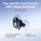 Anker Sleep A30 écouteurs in-ear Vert clair, Bluetooth, ANC, IPX4