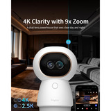 Aqara Camera Hub G350, Caméra de surveillance Blanc, Double objectif, 4K/2,5K, 360°