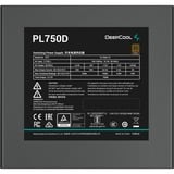 DeepCool PL750D alimentation 750 watt Noir, 3x PCIe