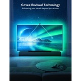 Govee Envisual TV Backlight T2 (10 m), Éclairage d'ambiance RGBIC, Wifi, Bluetooth, pour les téléviseurs de 75 à 85 pouces