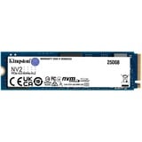 Kingston NV2 NVMe PCIe 4.0, 250 Go SSD SNV2S/250G, PCIe 4.0 x4, NVMe, M.2 2280