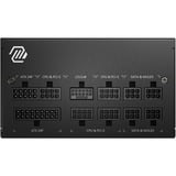 MSI MAG A850GL alimentation  modulaire 850 watt Noir, 1x 12V-2x6, 4x PCIe