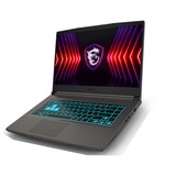 MSI Thin 15 B12UCX-1258BE 15.6" PC portable gaming  Gris | Core i5-12450H | RTX 2050 | 16 Go | 512 Go SSD | 144 Hz