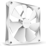 NZXT F140P PWM Airflow 140x140x26, Ventilateur de boîtier Blanc, Connexion PWM à 4 broches