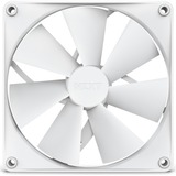 NZXT F140P PWM Airflow 140x140x26, Ventilateur de boîtier Blanc, Connexion PWM à 4 broches