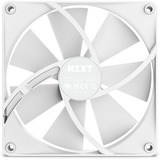 NZXT F140P PWM Airflow 140x140x26, Ventilateur de boîtier Blanc, Connexion PWM à 4 broches