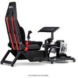 Next Level Racing Flight Simulator, Siège gaming Noir/Rouge