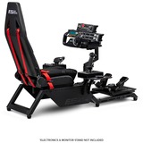 Next Level Racing Flight Simulator, Simulateur de course Noir/Rouge