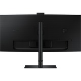 Samsung ViewFinity S6 S65VC 34" Moniteur UltraWide incurvé Noir, 1x DisplayPort, 1x HDMI, 1x USB-C, 2x USB-A, 1x RJ-45