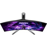 AOC AGON PRO AG346UCD 34" Moniteur UltraWide gaming incurvé  Gris foncé/Noir, 2x HDMI, DisplayPort, 3x USB-A, USB-B, 175 Hz