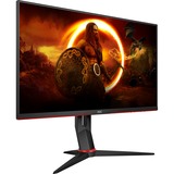 AOC Q27G2S/EU 27" Moniteur gaming  Noir/Rouge, 68,6 cm (27"), 2560 x 1440 pixels, Quad HD, LED, 1 ms, Noir, Rouge