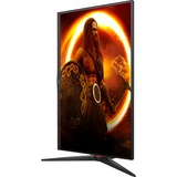 AOC Q27G2S/EU 27" Moniteur gaming  Noir/Rouge, 68,6 cm (27"), 2560 x 1440 pixels, Quad HD, LED, 1 ms, Noir, Rouge