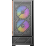 Antec P30 ARGB boîtier midi tower Noir/bois | 2x USB-A | 1x USB-C | Window