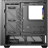 Antec P30 ARGB boîtier midi tower Noir/bois | 2x USB-A | 1x USB-C | Window