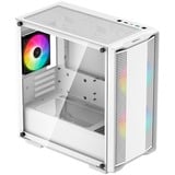 DeepCool CC360 ARGo boîtier midi tower Blanc | 2x USB-A | RGB | Verre Trempé