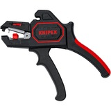 KNIPEX 12 62 180 SB, Pince à dénuder Noir/Rouge