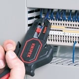 KNIPEX Dénudeur d'isolant automatique 12 62 180 SB, Pince à dénuder Noir/Rouge, coupe-fil intégré