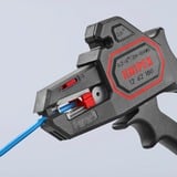 KNIPEX Dénudeur d'isolant automatique 12 62 180 SB, Pince à dénuder Noir/Rouge, coupe-fil intégré