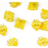 Keychron Gateron PhanTom Switch set - Jaune, 110 Interrupteurs, Switch pour clavier Jaune
