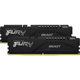 Kingston FURY 64 Go DDR5-5600 (2x 32 Go) Kit, Mémoire vive Noir, KF556C36BBEK2-64, Beast, EXPO