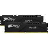 Kingston FURY Beast 64 Go DDR5-5600 (2x 32 Go) mémoire vive Noir, KF556C36BBEK2-64, EXPO