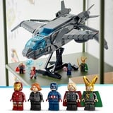 LEGO Marvel - Le Quinjet des Avengers, Jouets de construction 