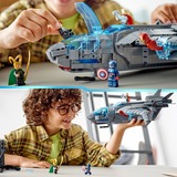 LEGO Marvel - Le Quinjet des Avengers, Jouets de construction 