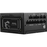 MSI MAG A1000GL PCIE5 II, 1000W alimentation  Noir, 2x PCIe, 1x 12V-2x6, gestion des câbles