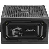 MSI MAG A1000GL PCIE5 II alimentation  modulaire 1000 watt Noir, 1x 12V-2x6, 4x PCIe