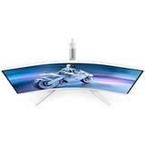 Philips Evnia 34M2C5501A 34" Moniteur UltraWide gaming incurvé  Blanc, 180 Hz, HDMI, DisplayPort, Audio, AMD FreeSync