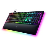 Razer BlackWidow V4 Pro RGB clavier gaming mécanique Noir, Layout US (QWERTY), Razer Yellow, 100%