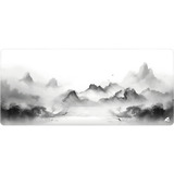 Sharkoon SKILLER SGP35 D5, Tapis de souris gaming Blanc/gris