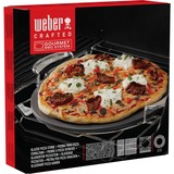 Weber 8861 cuisson sur pierre, Pierre à pizza Gris, Pizza, Gris, Cordiérite, Rond, Grill, 335,3 mm