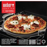 Weber 8861 cuisson sur pierre, Pierre à pizza Gris, Pizza, Gris, Cordiérite, Rond, Grill, 335,3 mm